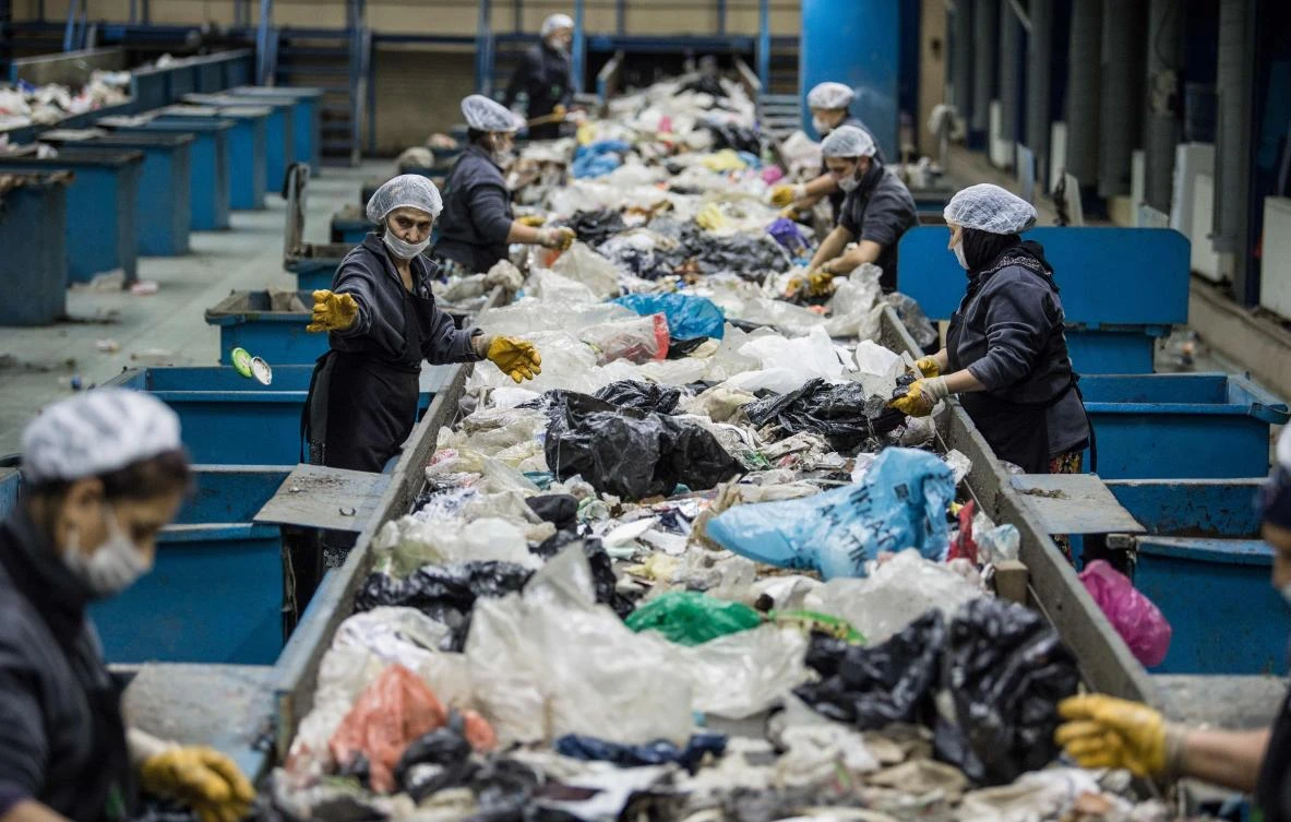 The country of over 80 million people has notoriously bad record on recycling and waste. (AFP)