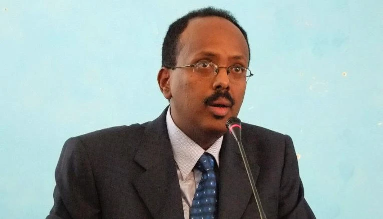 The top official of Somali's parliament administration said on Sunday he had filed a motion with the speaker of parliament to impeach the country's president, Mohamed Abdullahi (pictured). (AP)