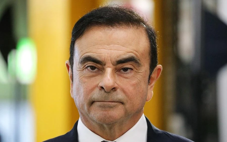 Former Nissan chairman Ghosn, 64, has been in detention since his Nov. 19 arrest on suspicion of under-declaring his income by some five billion yen ($44 million) between 2010 and 2015. (File/AFP)