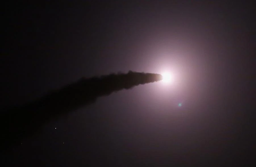 The Revolutionary Guards fired missiles at Daesh militants in Syria after the extremist group took responsibility for an attack at a military parade in Iran that killed 25 people. (File/AFP)