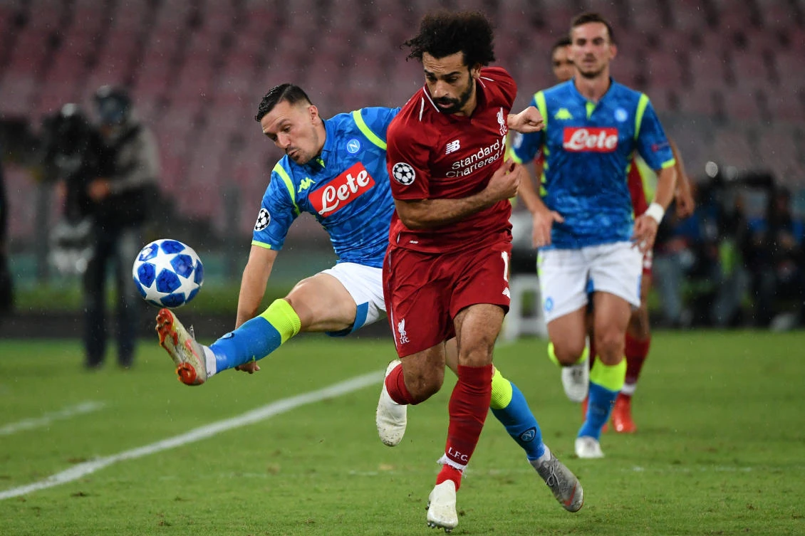 Salah has found his scoring boots in the Premier League, but so far has only found the net twice in Europe so far this season. (AFP)
