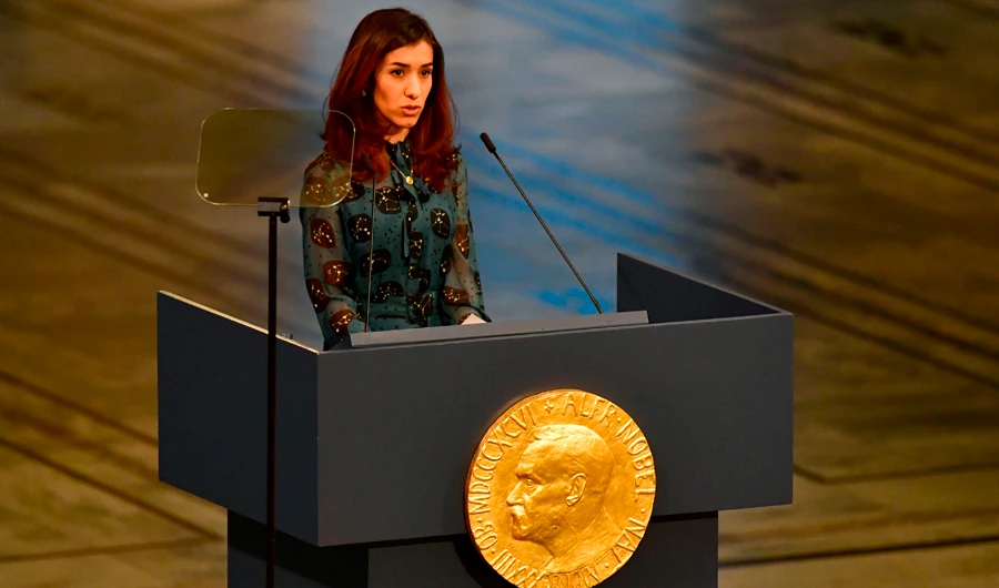 Nobel laureates urge world to help victims of rape in conflict