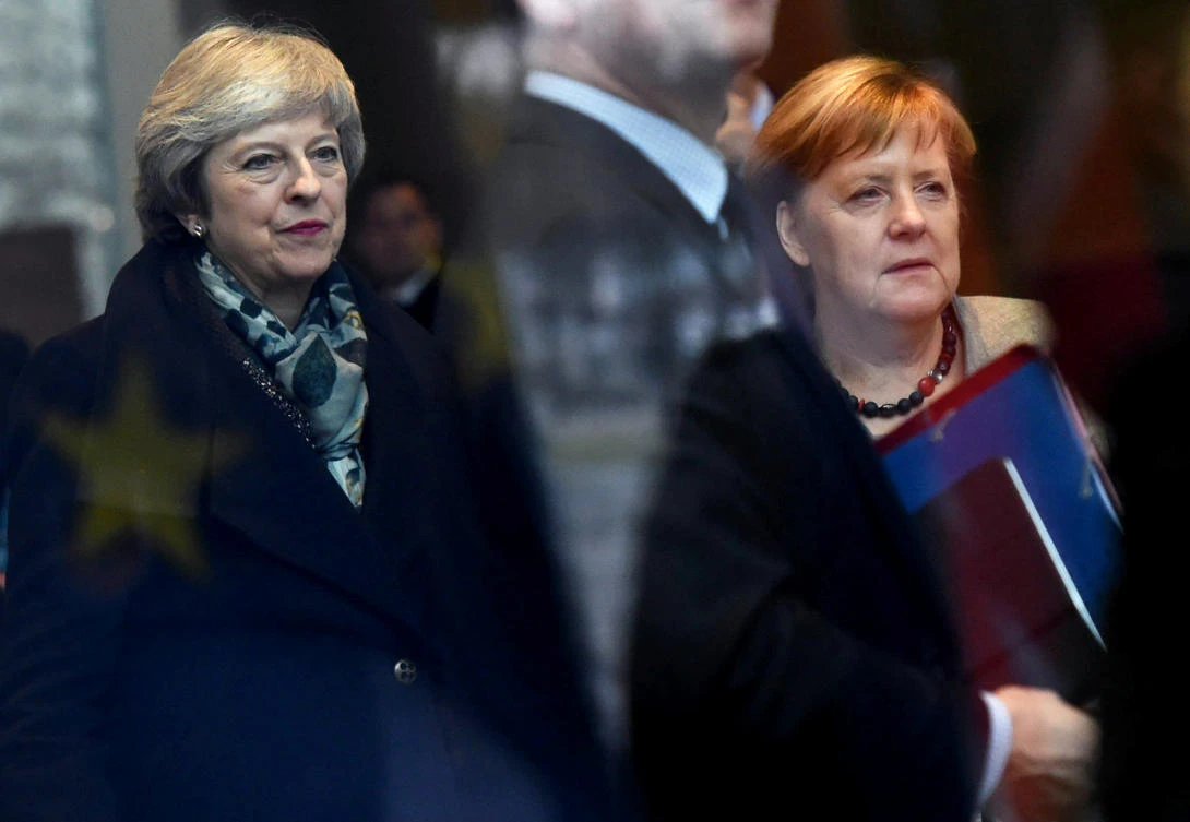 Merkel told lawmakers of her CDU/CSU bloc that she saw “no way to change” the agreement. (Reuters)