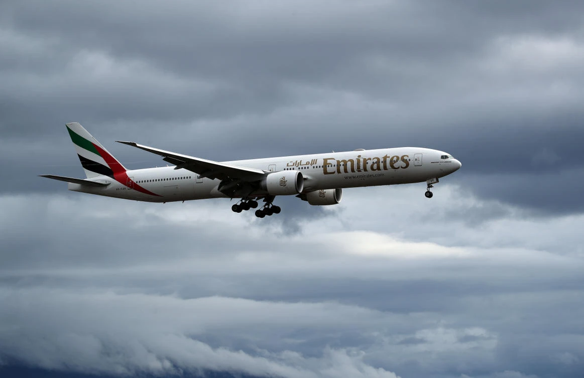 A Boeing 777-31H aircraft of Emirates airline lands at Cointrin Airport in Geneva, Switzerland December 3, 2018. (Reuters/File Photo)