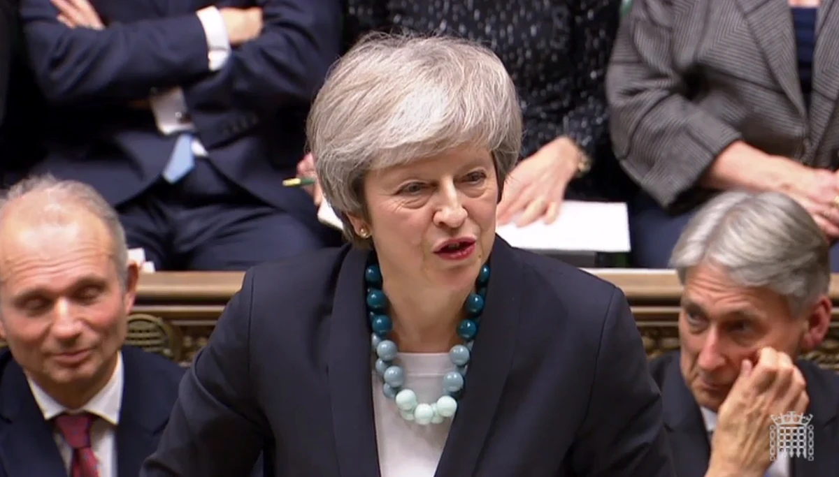 Lawmakers in Prime Minister Theresa May’s Conservative Party triggered a vote of no confidence in her leadership. (File/AFP)
