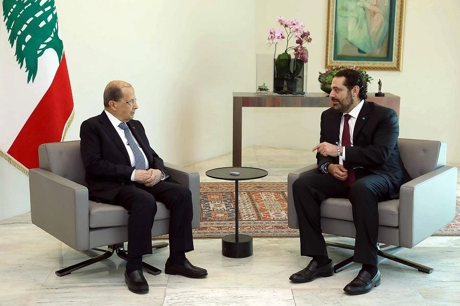 : The partnership between Lebanon’s president and designated prime minister, along with the national consensus, “will certainly lead to the formation of a new government, despite all obstacles”. (File/AFP)