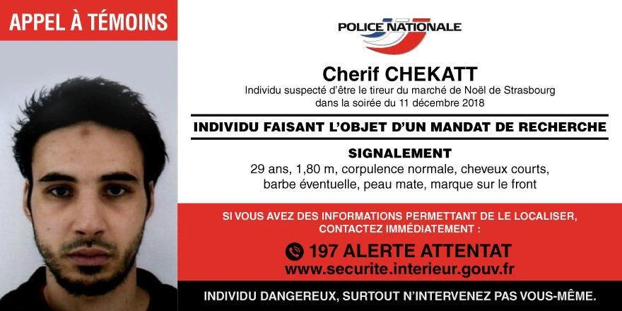 Strasbourg suspect: violent criminal on France terror watchlist