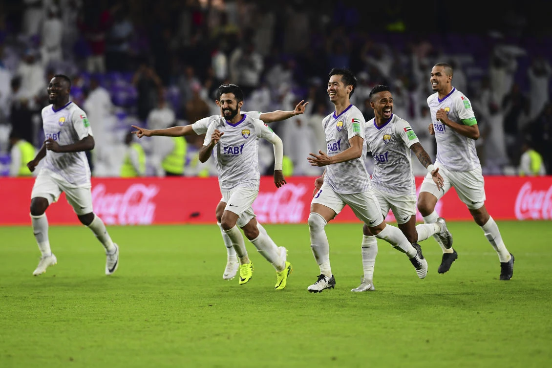 The relief on the Al-Ain players' faces was obvious for all to see. (AFC)