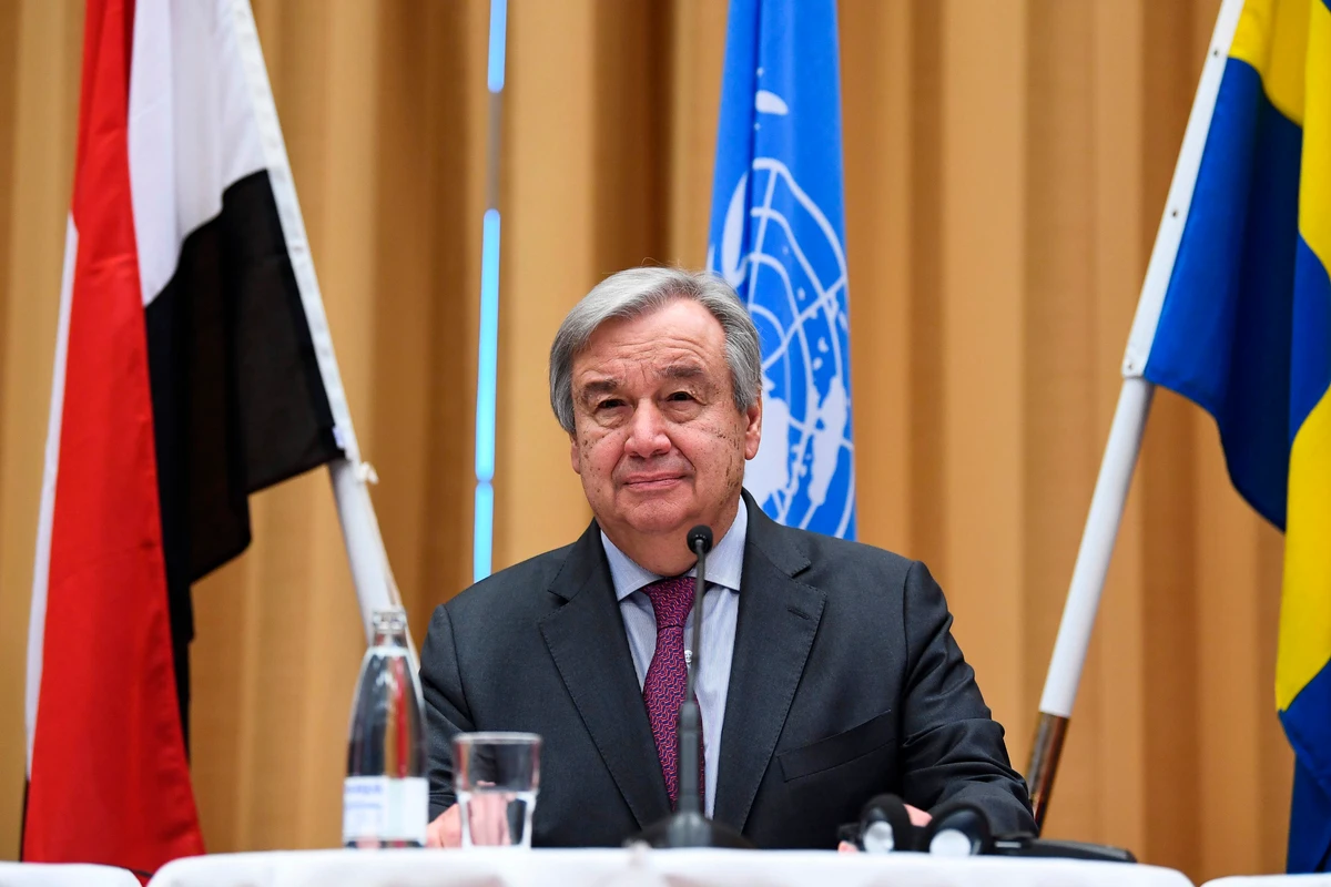 UN's Antonio Gutteres said on Thursday said talks with Saudi Arabia's Crown Prince Mohammed bin Salman and President Hadi of Yemen. (AFP)