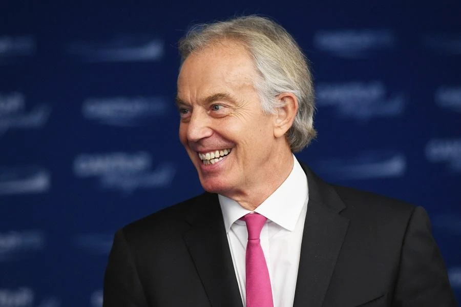 Former Prime Minister Tony Blair repeatedly called for the reversal of the Brexit since 2016. (File/AFP)