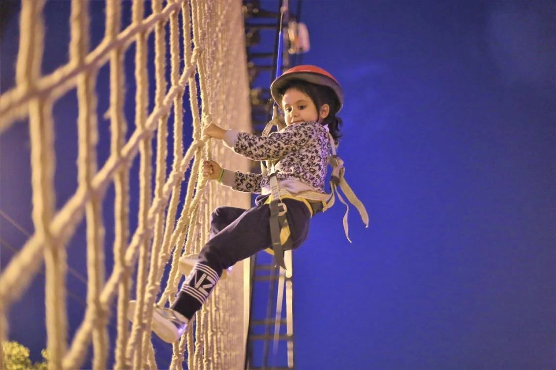 Fun in the family zone at Ad Diriyah E-Prix ​