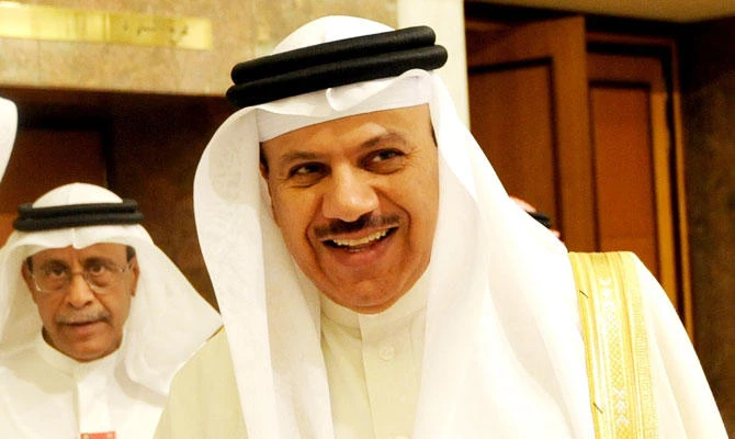 Gulf Cooperation Council (GCC) secretary general Abdullatif al-Zayani arrives at the opening of the opening of "Riyadh Conference for Saving Yemen and Building Federal State" in the Saudi capital Riyadh, on May 17, 2015. (AFP)