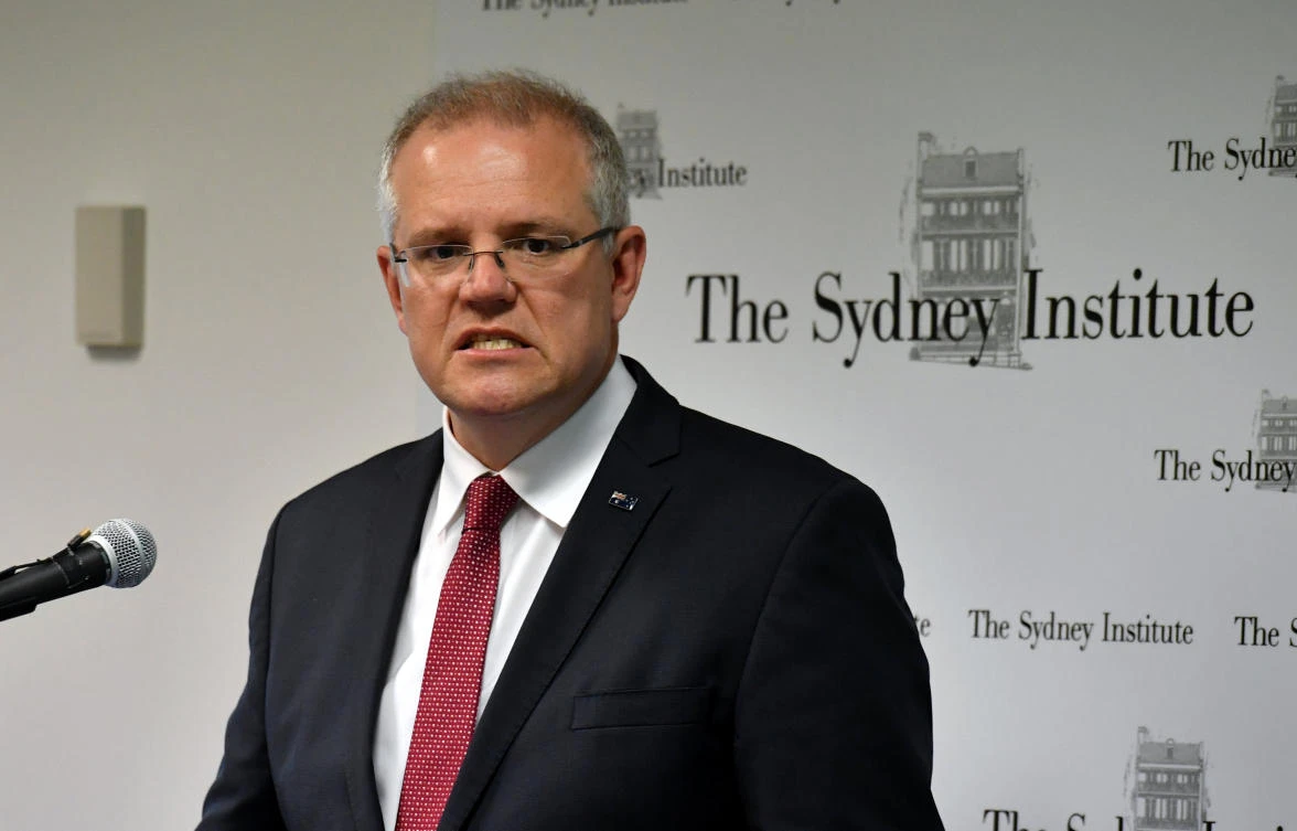 Australian PM Scott Morrison previously said it was in Australia’s interests to support “liberal democracy” in the Middle East. (Reuters)