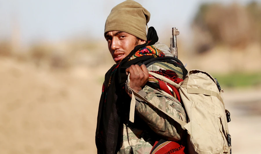 SDF fighters vow to ‘finish off’ Daesh in Hajjin operation