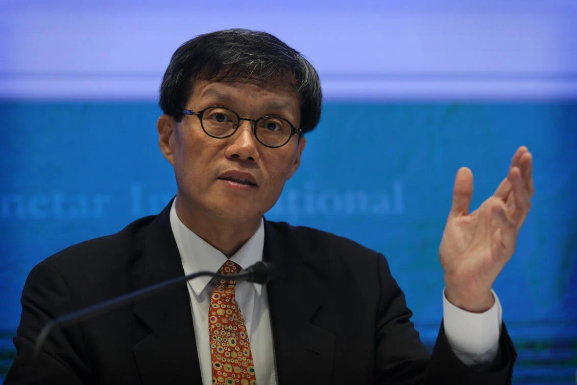 Changyong Rhee is voicing a note of caution over trade friction between the US and China. (AFP)