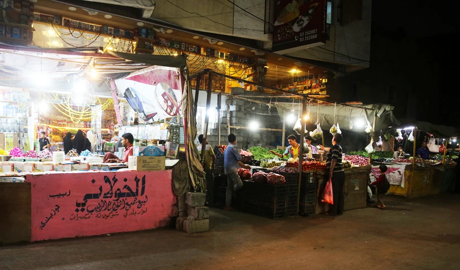 Sporadic clashes continued until about 3 a.m. on Tuesday, but residents said there was calm after that. (AFP)