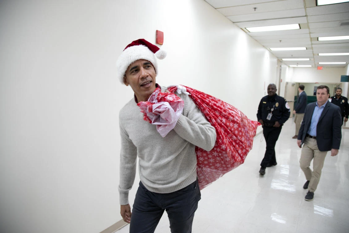 The 44th president of the United States still lives in Washington. (AFP)