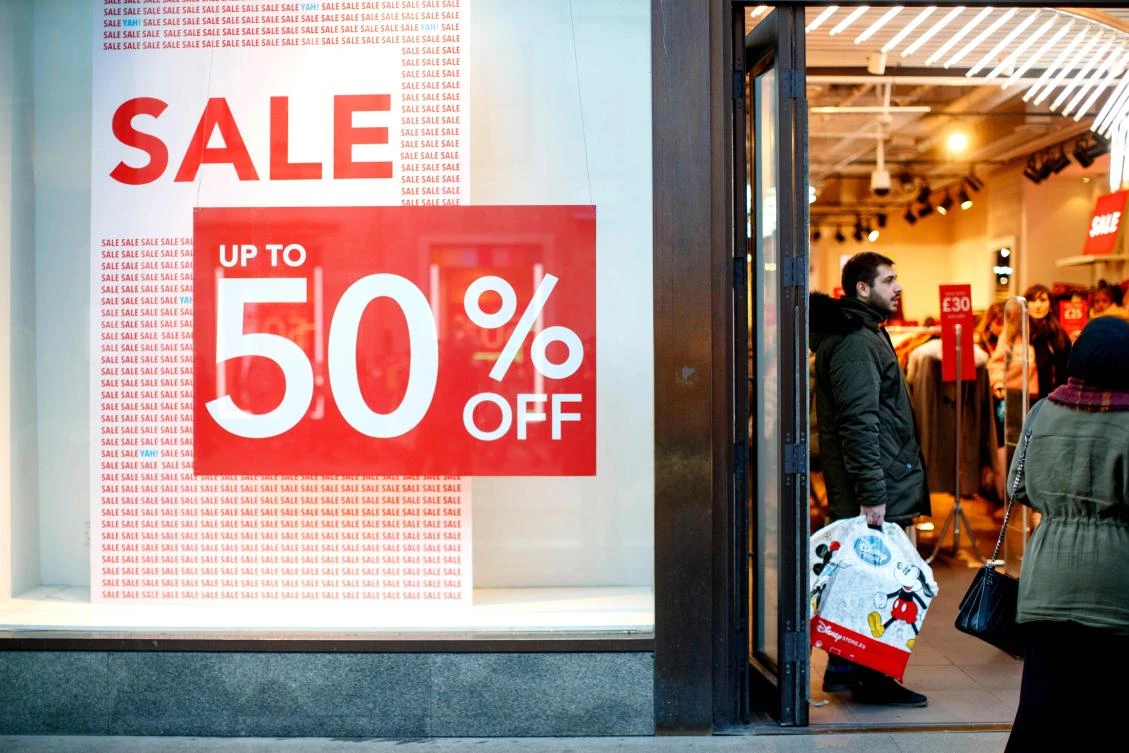 UK retail sales boosted by Black Friday