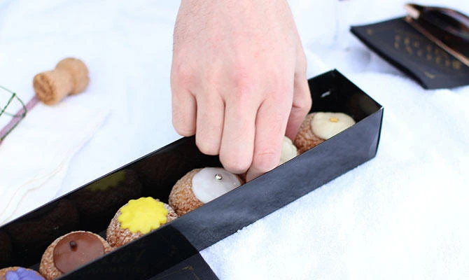What We Are Eating Today: Odette in Jeddah — a cornucopia of cream puffs