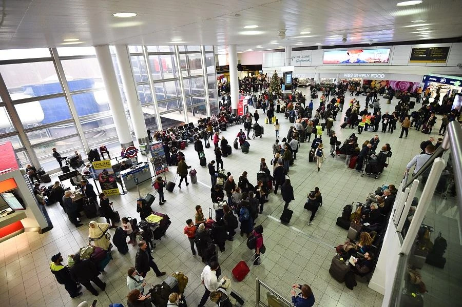 Some 10,000 passengers were affected on Wednesday night, and a further 110,000 who had been due to either take off or land at the airport on 760 flights Thursday. (AFP)