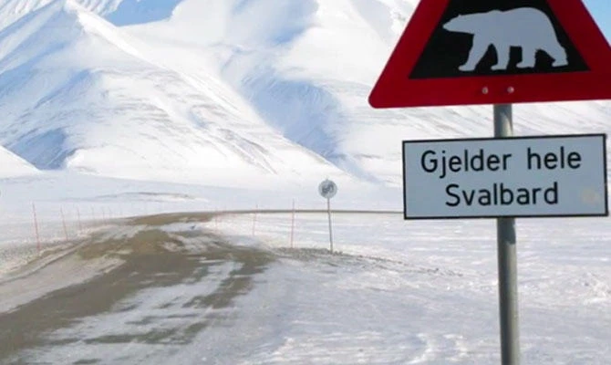 The Svalbard archipelago, roughly twice the size of Belgium, lies about 1,000 kilometers (600 miles) from the North Pole. (Social media)