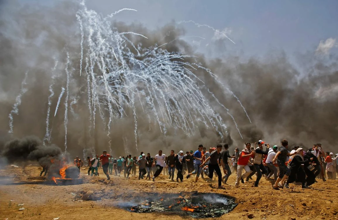 Protesters are calling for Palestinian refugees to be allowed to return to their former homes now inside Israel. (File/AFP)
