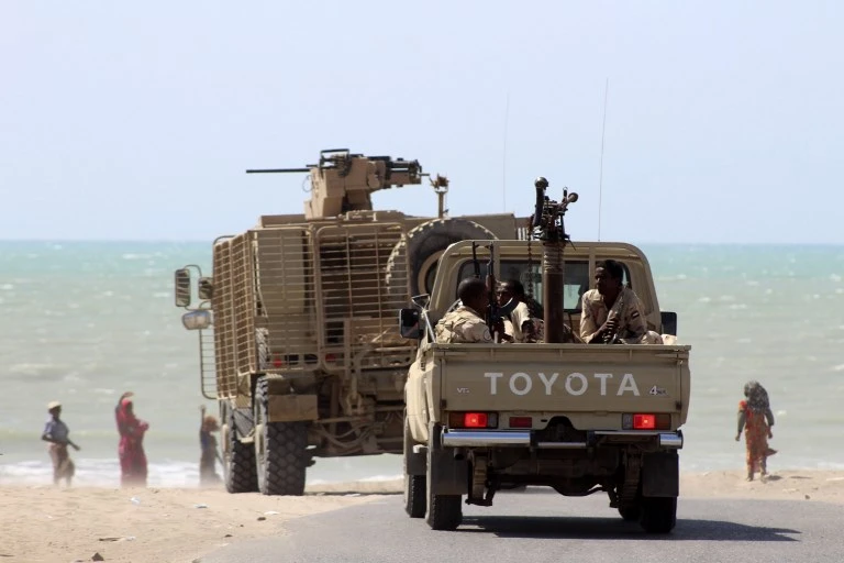The Arab Coalition said the Iran-backed Houthi militia have violated the ceasefire agreement for the 2nd day. (File photo/AFP)