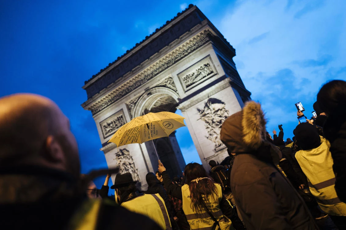Saudi Arabian embassy urges citizens to avoid ‘protest areas’ in Paris