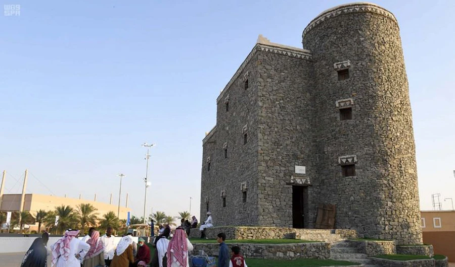 The village is updated each year and educates visitors about the culture of Jazan, which is located in southern Saudi Arabia. (SPA)