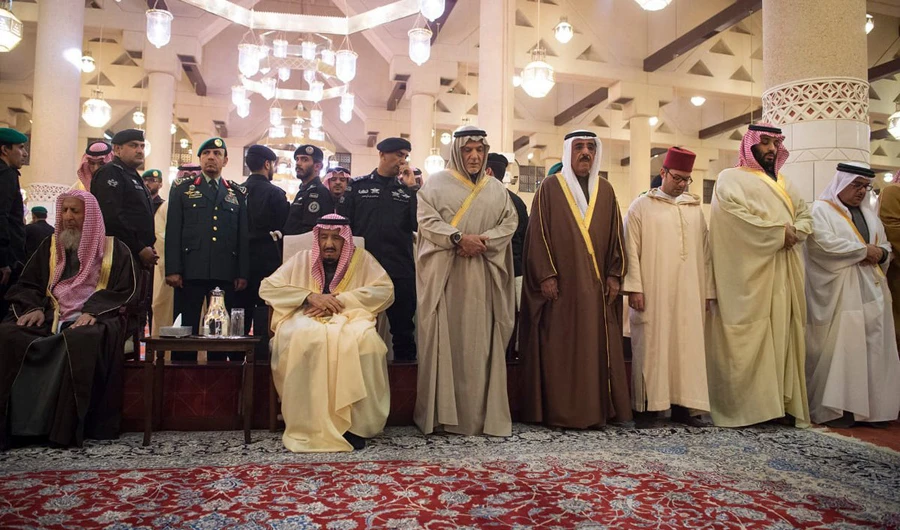 The funeral of Prince Talal bin Abdulaziz was held in Riyadh. (SPA)