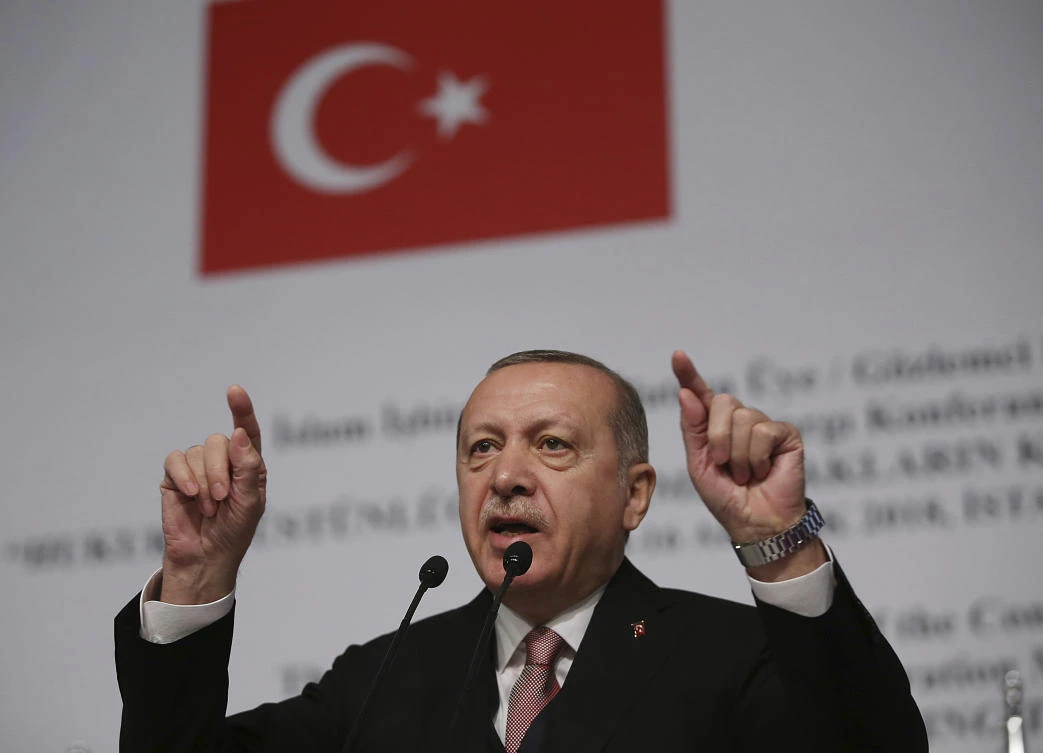 Thousands of Turks including artists and journalists have been prosecuted in recent years over allegedly insulting Erdogan. (File/AP)
