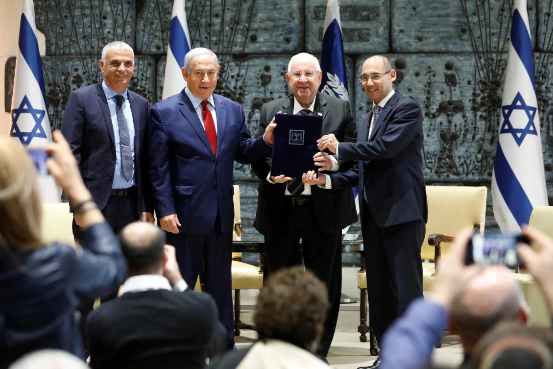 Amir Yaron was sworn in as Bank of Israel governor in Jerusalem Dec. 24. (Reuters)