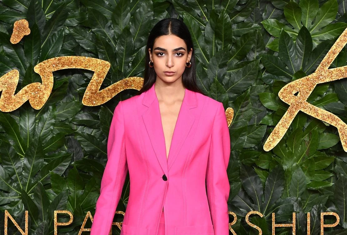 Nora Attal finished off 2018 by attending the British Fashion Awards in London earlier this month.(Getty Images)