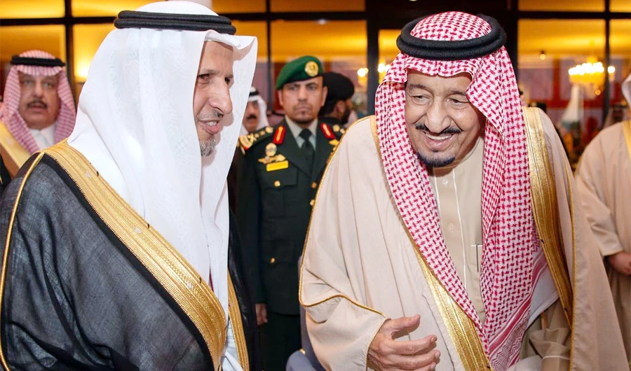 King Salman honored Elm during the opening ceremony of the Janadriyah National Festival for Heritage and Culture.