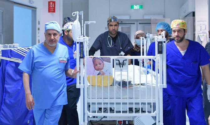 The decision to go ahead and operate was taken after a meeting chaired by team leader Dr. Al-Rabeeah. (SPA)