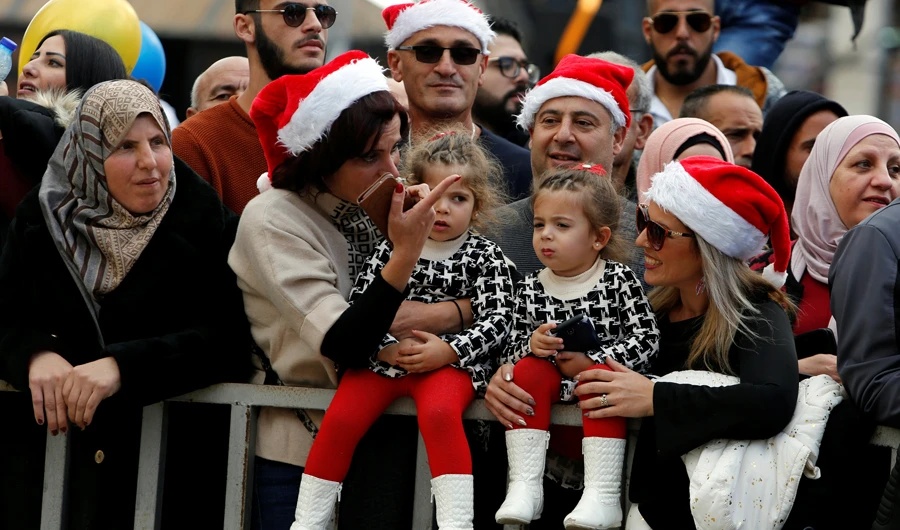 Palestinians mark Christmas amid Israeli restrictions