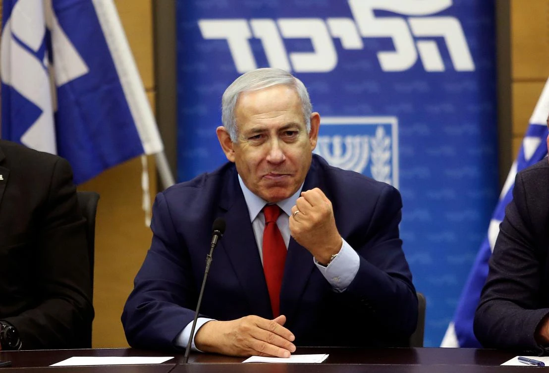 Israel's government decided to hold early elections in April with Prime Minister Benjamin Netanyahu struggling to keep together a one-seat majority in parliament as he also faces potential corruption charges in the months ahead.(AFP)