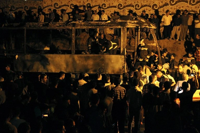 10 dead in bus crash at Iran university