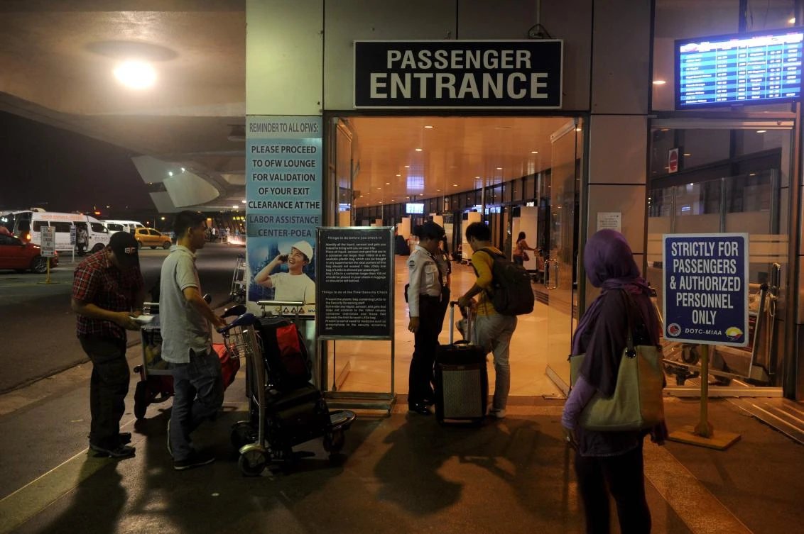 The US warned its citizens that security at the Philippines' main airport does not meet international standards. (File/AFP)