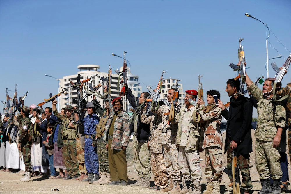 The Houthi militia have violated the UN-brokered ceasefire in the Yemeni port city of Hodeidah 29 times in the last 24 hours. (Reuters/File)