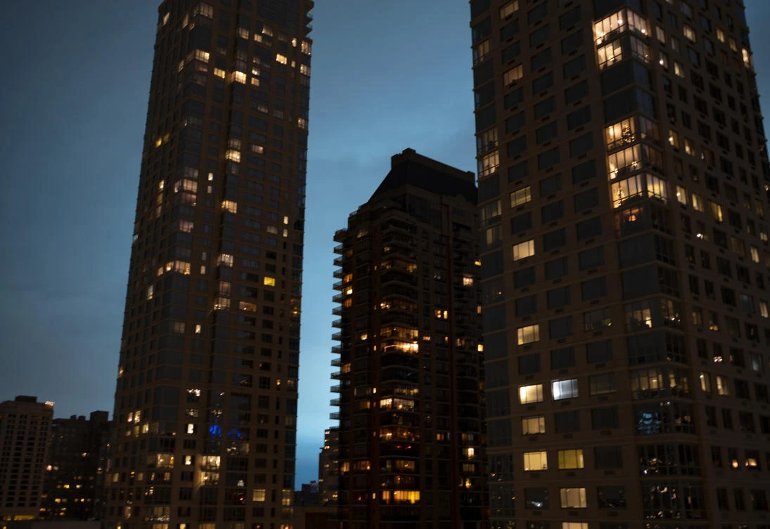 The night sky is alight as a Con Edison facility in the Queens borough of New York experiences a transformer explosion, Thursday, Dec. 27, 2018, in New York. (AP)