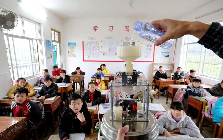An investigation into the kindergarten began when parents found needle marks on their toddlers who attended the high-end, bilingual Chinese-English school. (File/AFP)