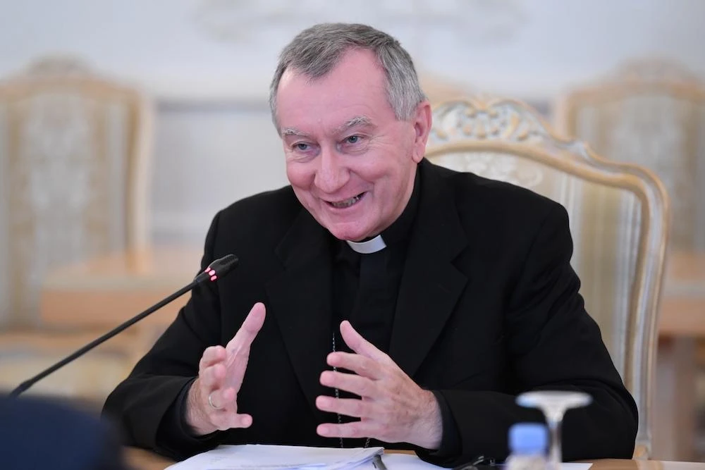 Vatican Secretary of State Cardinal Pietro Parolin is visiting Iraq during the Christmas season, with a journey that began in Baghdad on Christmas Eve. (File photo/AFP)