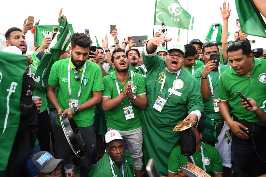 Green Falcons striker Mohammed Al-Saiari has called on the Saudi fans to get behind their team as they bid to win a fourth Asian Cup title and their first since 1996. (AFP)