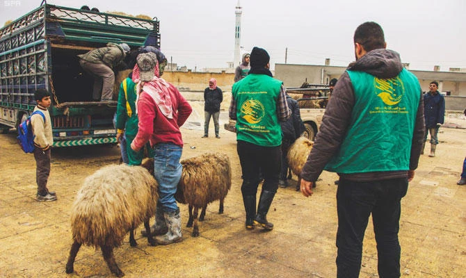 The initiative comes within the latest project implemented by KSRelief, which aims to benefit at least 1,000 families in the area. (SAP)