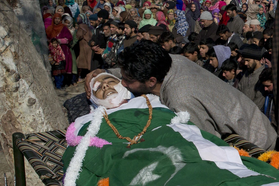 India and Pakistan claim the divided territory of Kashmir in its entirety. (File/AP)