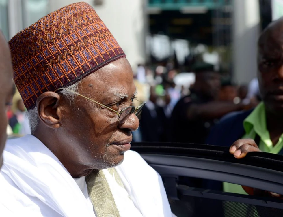 Former Nigerian president Shehu Shagari, who was in power between 1979 and 1983, died on December 28, 2018, aged 93. (File/AFP)