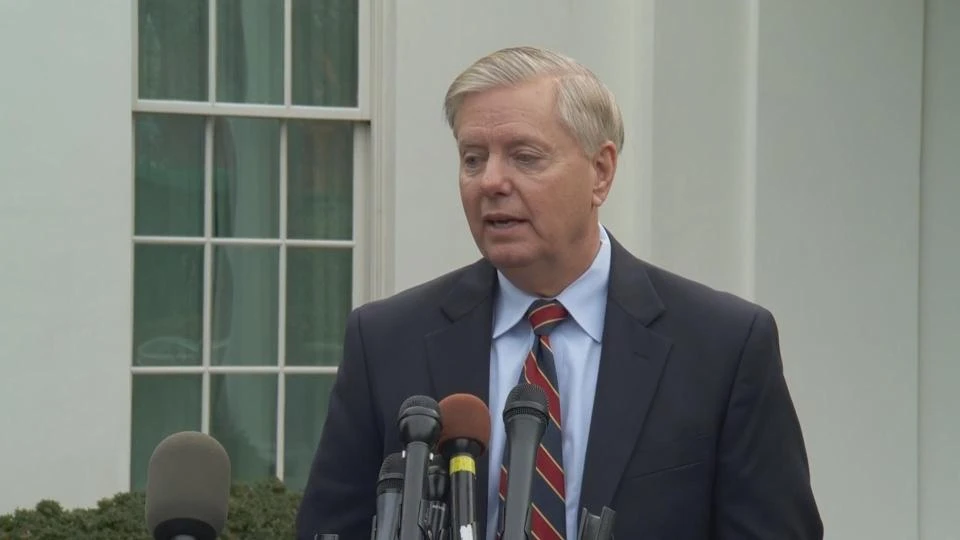 Republican US Senator Lindsey Graham said President Donald Trump reassured him about his plan to withdraw US troops from Syria. (AP)