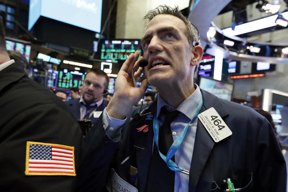Wall Street started 2018 strong, buoyed by a growing economy and corporate profits, but jitters set in during the latter part of the year. (AP)