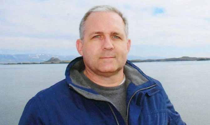 Paul Whelan, a U.S. citizen detained in Russia for suspected spying, appears in a photo provided by the Whelan family on January 1, 2019. (REUTERS)